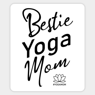 Bestie Yoga Mom, Yoga flow Sticker